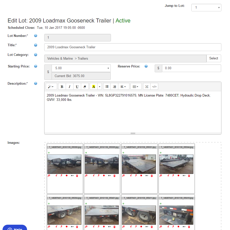 Full set of cataloging tools.
